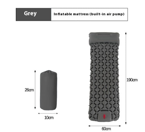 Outdoor Camping Press Inflatable Sleeping Pad