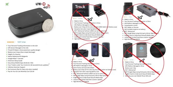 Surveillance Security GPS Tracking Device for Electric Economy Cars