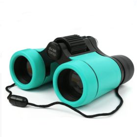 1pc Real Binoculars For Kids Gifts For 3-12 Years Boys Girls (Color: Light Green)